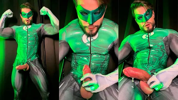 Rico Marlon Big thick Lantern Green – Masturbation Big thick Loads of Milk