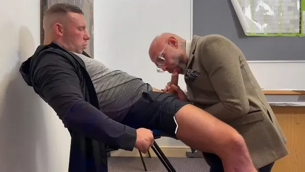 Office Misconduct – Solicitor Submits Bareback Over the Desk – RyDa Hard, Zach Elliott