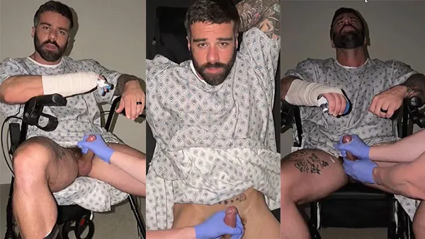 BrandtsBoys – POV – Your ER Patient Can’t Use His Broken Hand So You Jerk Him Off – Jordan